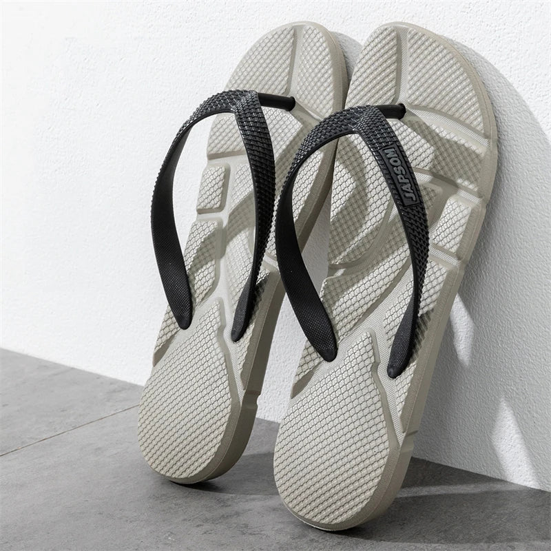 Plus Size Men’s EVA Flip Flops (47–50) – Lightweight Soft Beach & Home Slippers, Summer Non-Slip Comfort Sandals