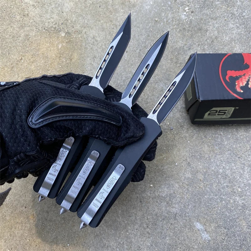 A07 Folding Knife — Zinc Alloy Handle, 440C Blade, Multi-Purpose Outdoor Knife for Wilderness, Adventure & Gifts for Men