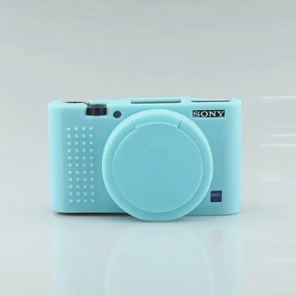 Sony RX100 ZV Series Silicone Camera Case - Soft Rubber Protective Body Cover Bag for RX100 III IV V VI VII ZV1 ZV-E10 Camera Protector