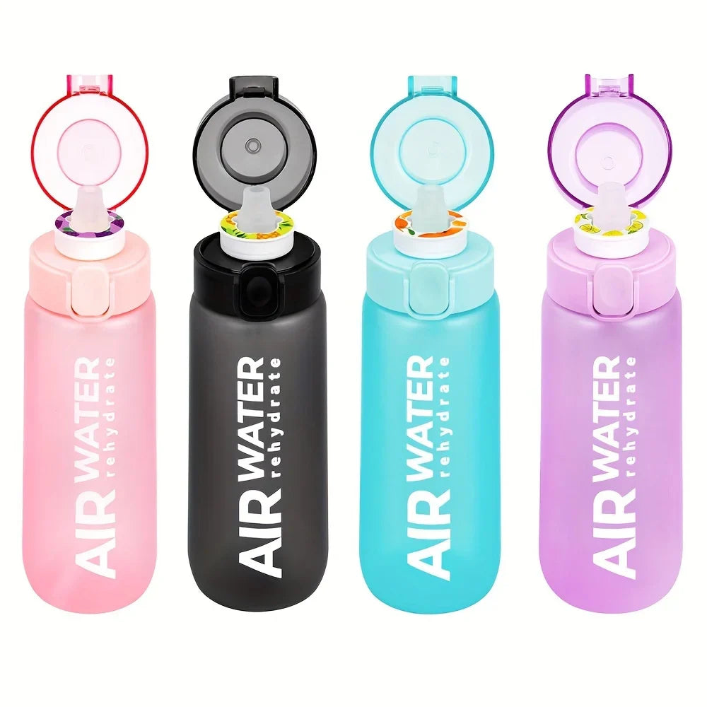 750ml/25oz Fruit Infuser Water Bottle – Zero Sugar, Zero Calorie Sports Drinking Cup with 7 Fruit Pods for Fitness & Outdoor