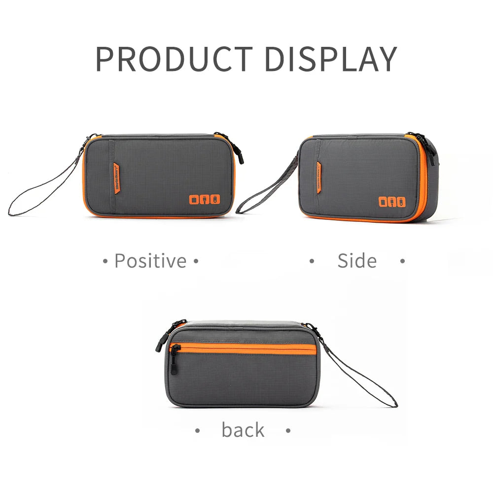 Travel Essentials Cable Organizer Bag – Compact Storage for Chargers, Cables & Accessories