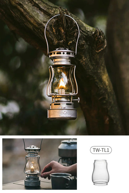 ThousWinds Twilight Kerosene Camping Lantern – Portable Retro Oil Lamp for Outdoor Picnic and Backpacking