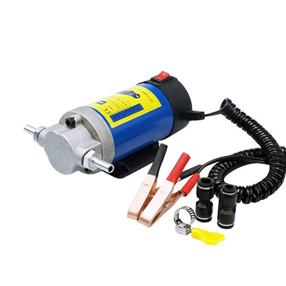 Portable Oil Transfer Pump 1-4L/min | 12V Electric Fluid Extractor & Siphon Tool for Cars, Motorcycles & Boats