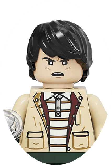 The Terrible Movie Upside-Down Model Building Block Set – Dustin, Mike, Lucas & Eleven Action Figures Toy for Kids