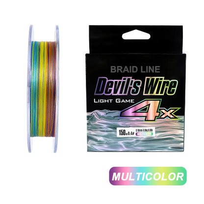 MIFINE Devil’s Wire 150M Braided Fishing Line – 4X PE Ultra Strong Thin Fishing Line for Bass, Perch & Trout