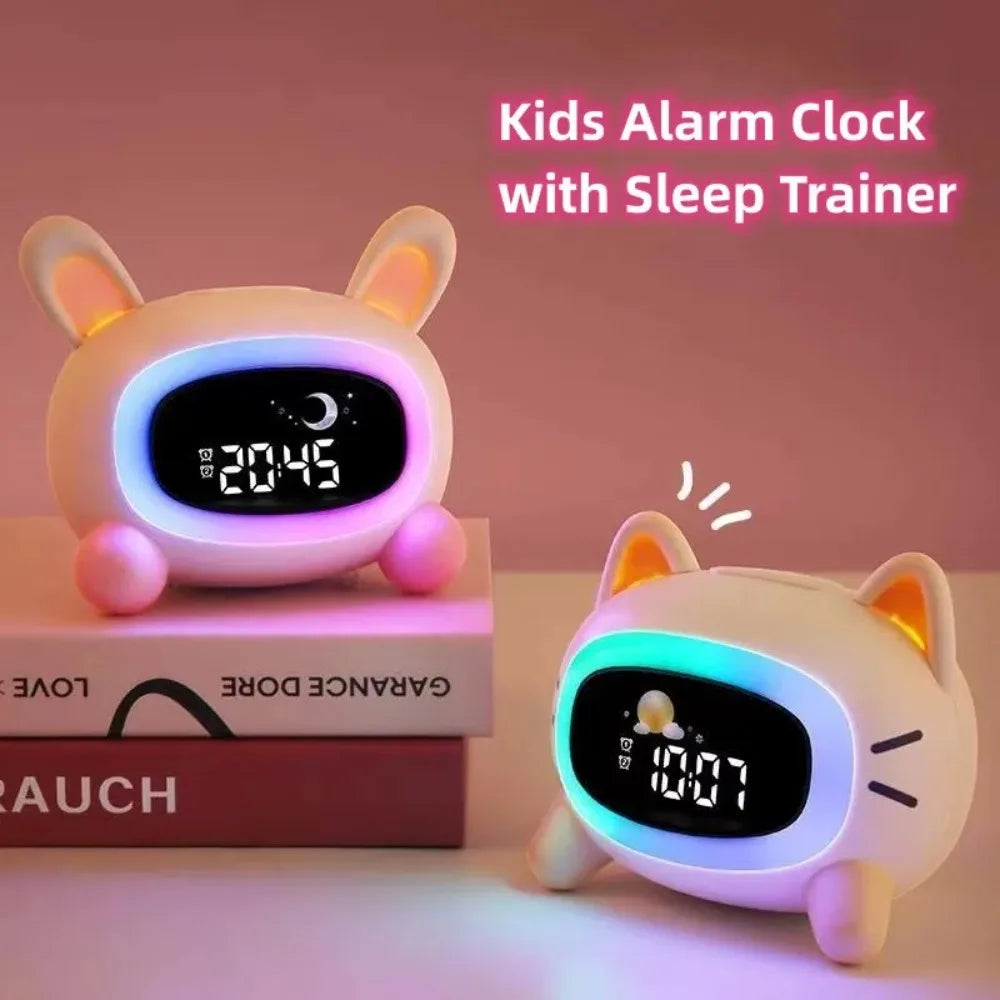 Kids Alarm Clock – OK to Wake Sleep Training Clock with Sound Machine, Birthday Gift for Boys & Girls