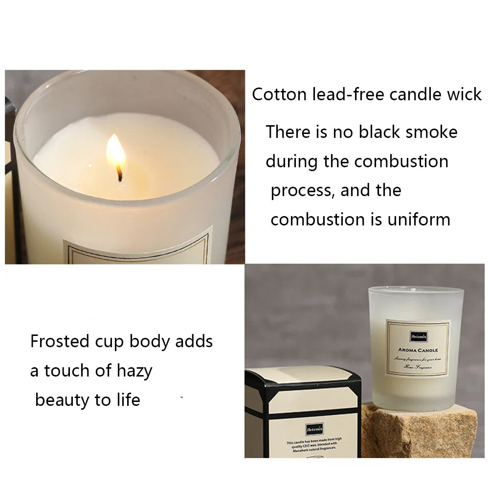 Romantic Scented Candle & Aromatherapy Diffuser – Long-Lasting Home Air Freshener Gift
