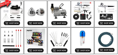 Mini Portable Airbrush Spray Gun for Makeup, Nail Art & Model Painting – Lightweight Marker Pen Size Tool Set