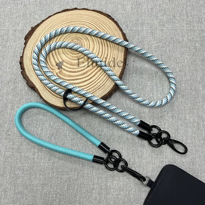 120CM Crossbody Neck Cord Lanyard – 8MM Detachable Wrist Strap, Anti-Lost Cell Phone Case Hang Chain for Outdoors