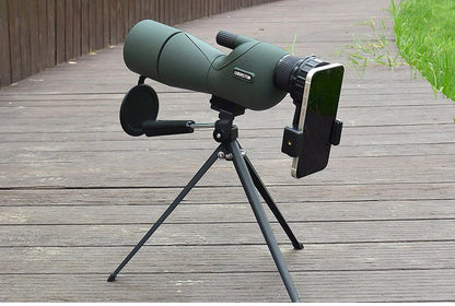 25–75x60 Zoom Spotting Scope – ED Lens Bak4 Prism Monocular Telescope for Bird Watching & Camping