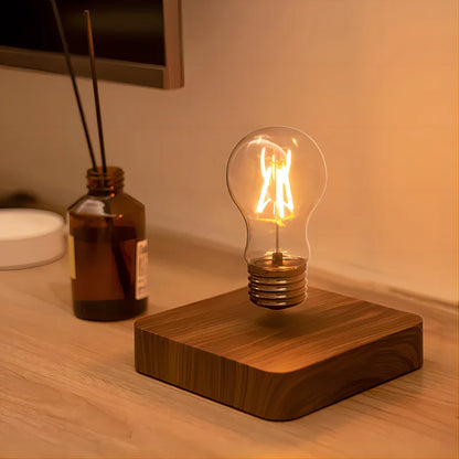 Magnetic Levitation Lamp – Floating LED Bulb Glass Light for Home Office Desk Decor & Birthday Gift