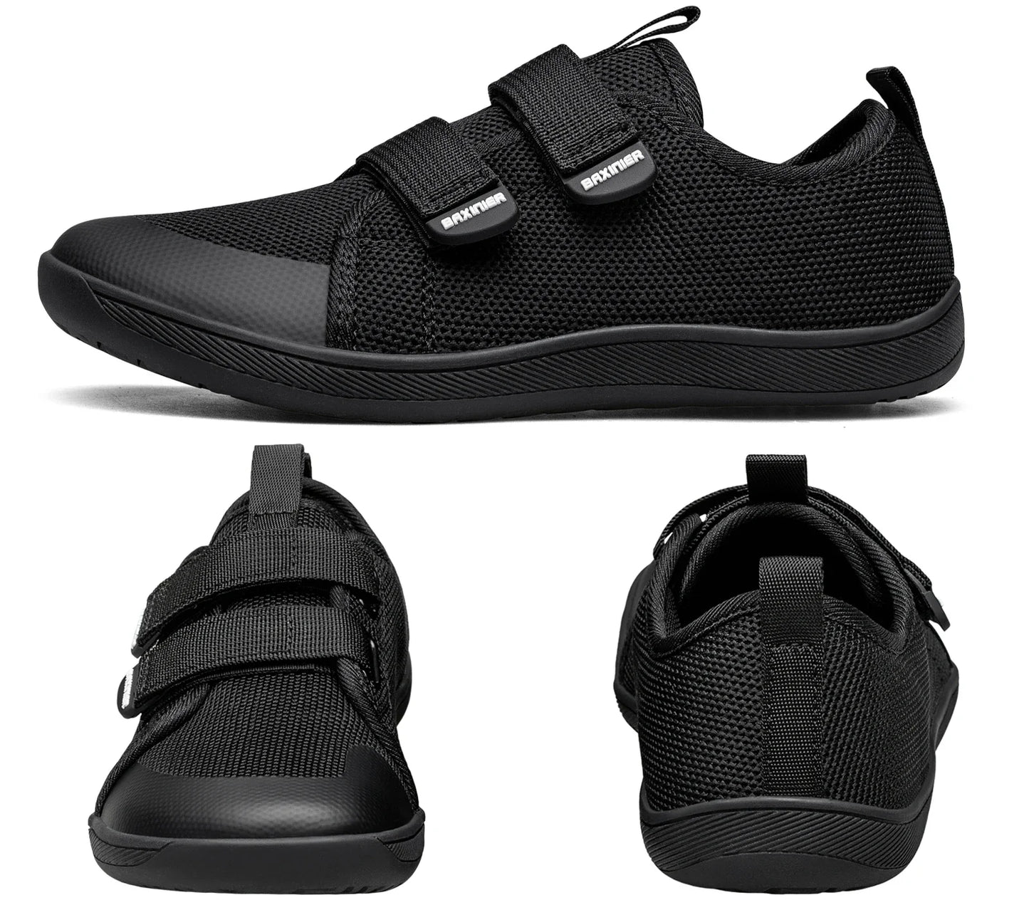 Kids Barefoot Sneakers – Breathable Wide Toe Knitted Mesh Shoes for Boys & Girls, Non-Slip Fashion Walking Cross Trainers
