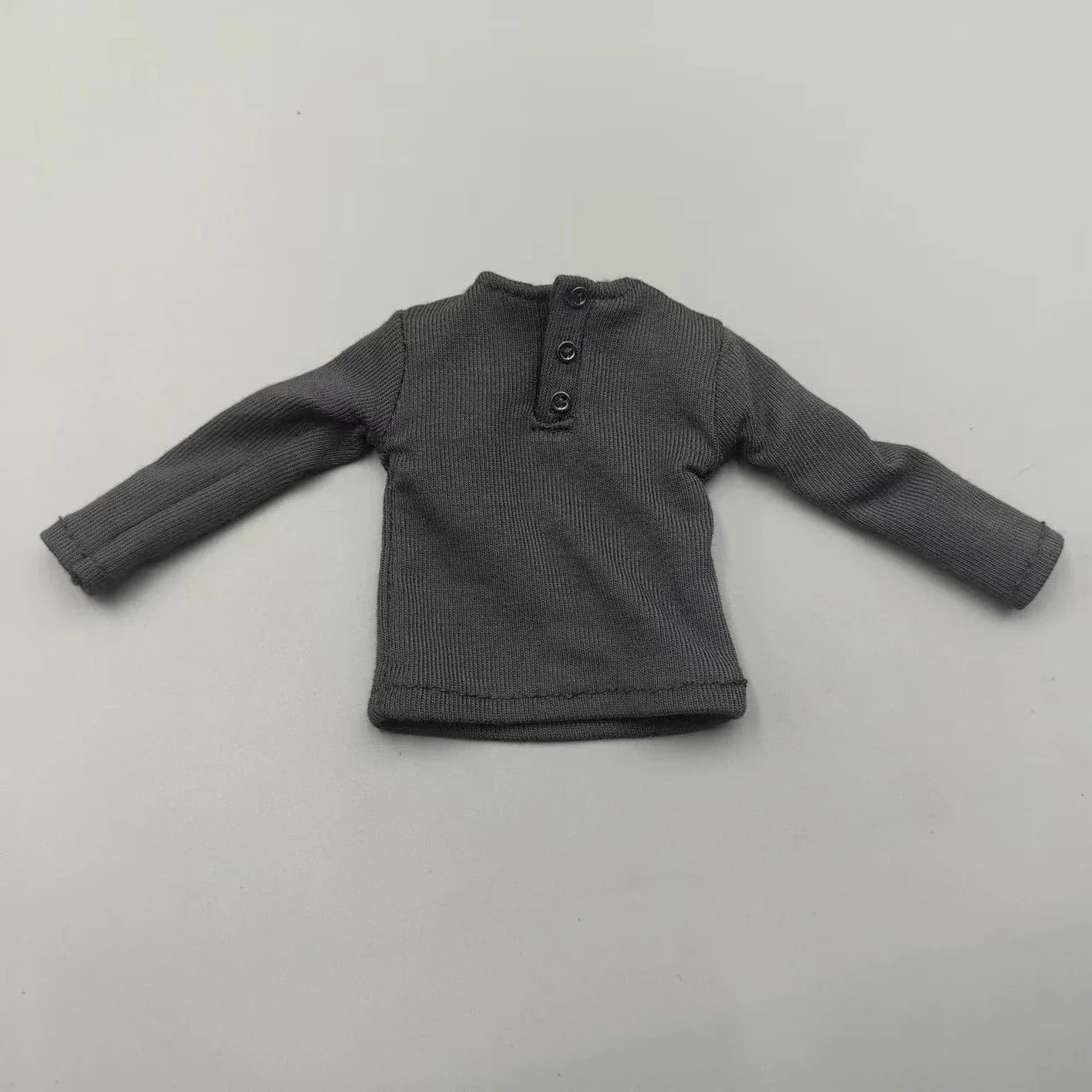1/6 Scale Black T-Shirt for 12" (30cm) Action Figures — Male & Female DIY Model Accessories