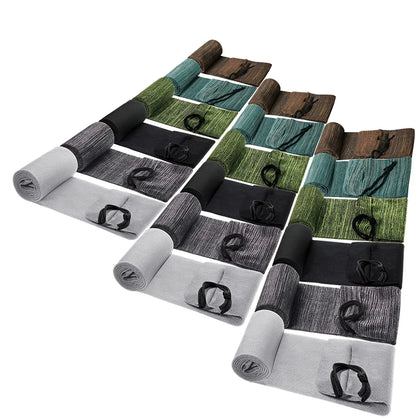 18Pcs Tactical Elastic Storage Socks – 55 Inch Dustproof Knitted Gun Sleeve Organizer Carrying Bag Set for Hunting Accessories