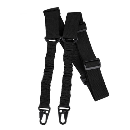 Tactical 2-Point Rifle Sling Strap – Heavy Duty Nylon Adjustable Shoulder Belt for Outdoor Hunting & Military Sports Accessories