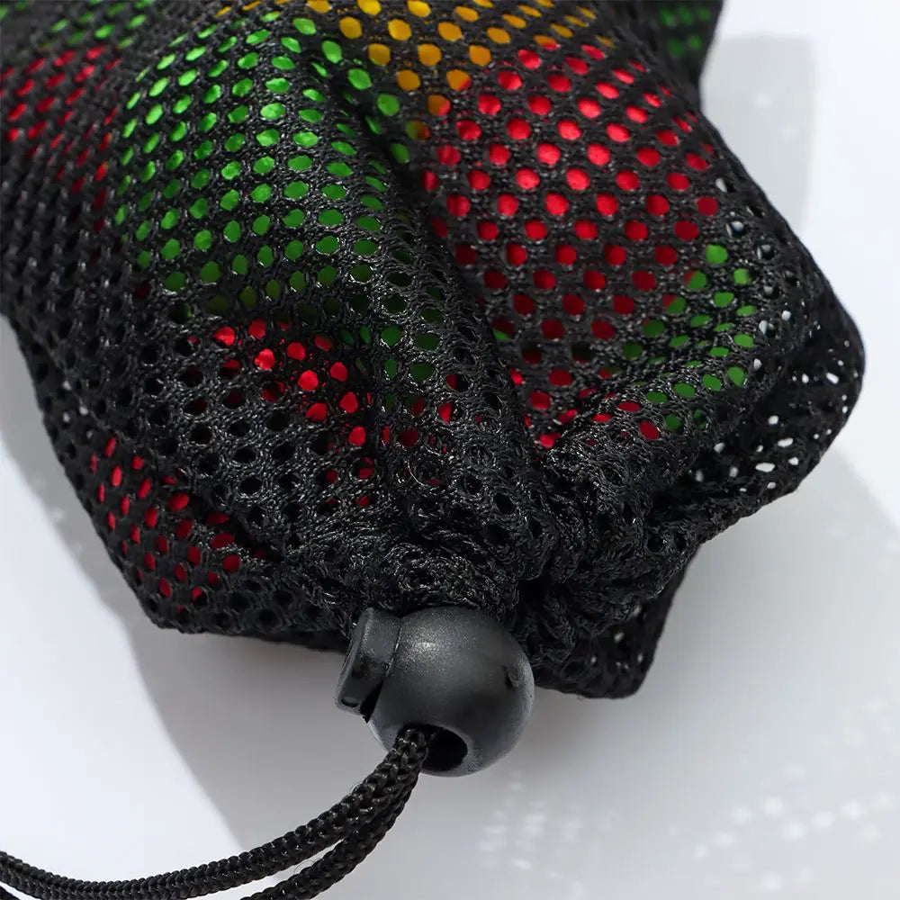 Durable Nylon Mesh Drawstring Bag – Multi-Purpose Outdoor Travel Storage Pouch for Camping Gear