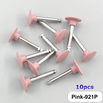 WELLCK Dental Silicone Grinding Heads – 12/10pcs Teeth Polisher for Low-Speed Dental Tools & Lab Use