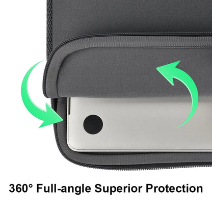 Laptop Sleeve Case - Compatible with MacBook Air, Pro Retina, & Other 13, 14, 15, 15.6 Inch Laptops - For Xiaomi, Lenovo, Dell Notebooks