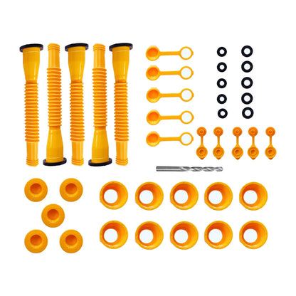 Flexible Gas Can Spout Kit – Upgraded Easy-Install Fuel Nozzle with Enhanced Compatibility for Safe & Efficient Liquid Transfer