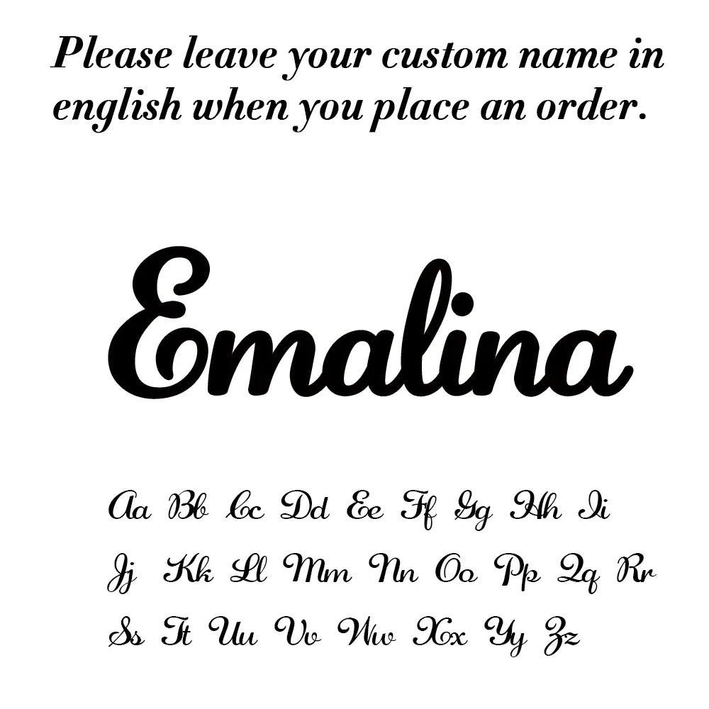 Sipuris Custom Name Brooch - Stainless Steel Trendy Pins for Women & Men, Nameplate Jewelry, Valentine's Day Gift