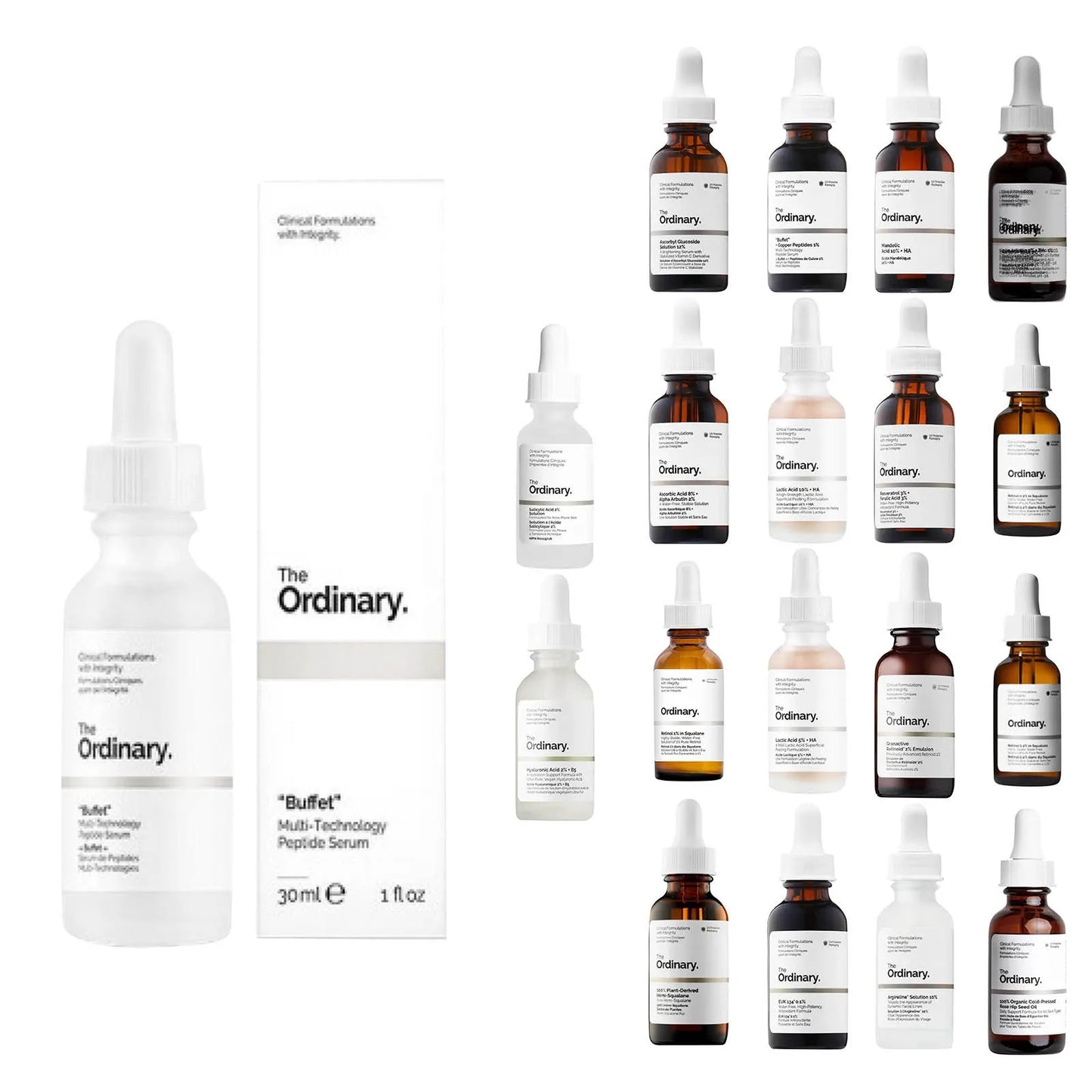 30ML Multi-Effect Eye & Face Serum – Reduces Fine Lines and Removes Particles Around Eyes