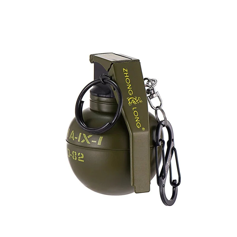 Grenade Model Cigar Lighter – Creative Metal Windproof Cigarette Lighter & Smoking Accessory