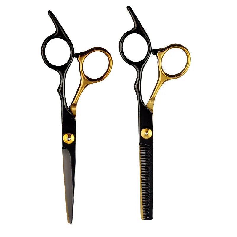 6.5" Professional Hair Scissors Set – Hairdressing & Thinning Barber Scissors for Cutting