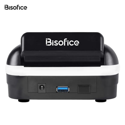 Bisofice Portable Mini Money Counter – Automatic Bill Counter with UV/MG/IR Counterfeit Detection & Paper Quality Check