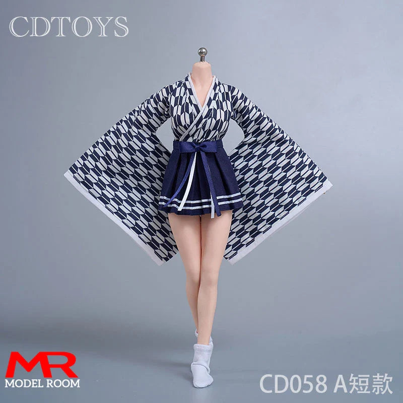 CDToys CD058 1/6 Scale Female Witch Kimono Costume – Doll Clothes for 12" Soldier Action Figures