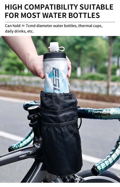 ESLNF Bike Water Bottle Holder – Insulated Cycling Kettle Carrier Pouch for MTB & Road Bicycles