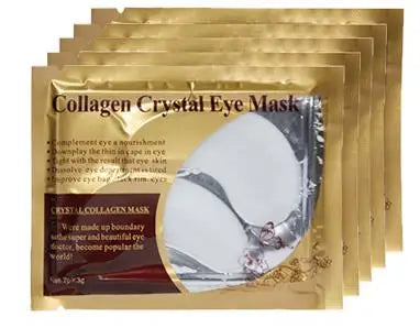 20 Pcs Gold Collagen Crystal Eye Masks – Firming & Moisturizing Nourishing Eye Patches