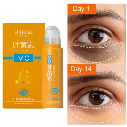 Anti-Dark Circle Eye Serum — Retinol Oil for Wrinkle Removal, Firming, Eye Bag Reduction, Fine Line Fading & Brightening Korean Eye Care