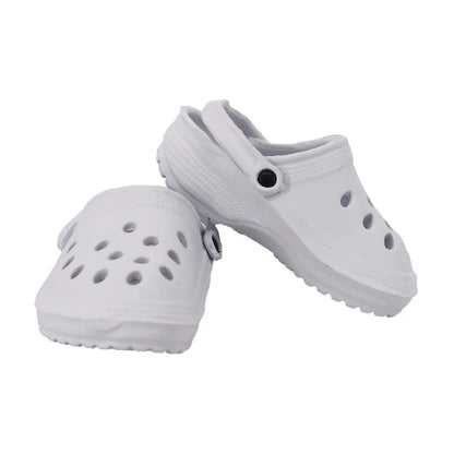 7cm Doll Sandal Shoes for 43cm Born Baby & 18-Inch American Dolls — Accessories for Doll Clothes, Girl’s Toy Gift