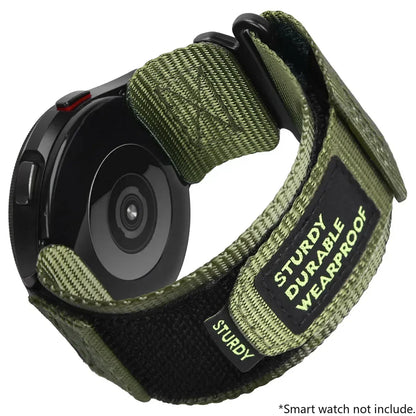 20mm 22mm Nylon Sport Watch Band — Thick Colorful Replacement Strap for Men & Women Watches