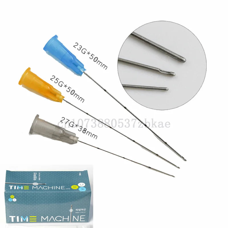 Disposable Blunt-Tip Cannula Needles — 22G-30G, 50mm & 70mm Micro Body Piercing Syringe