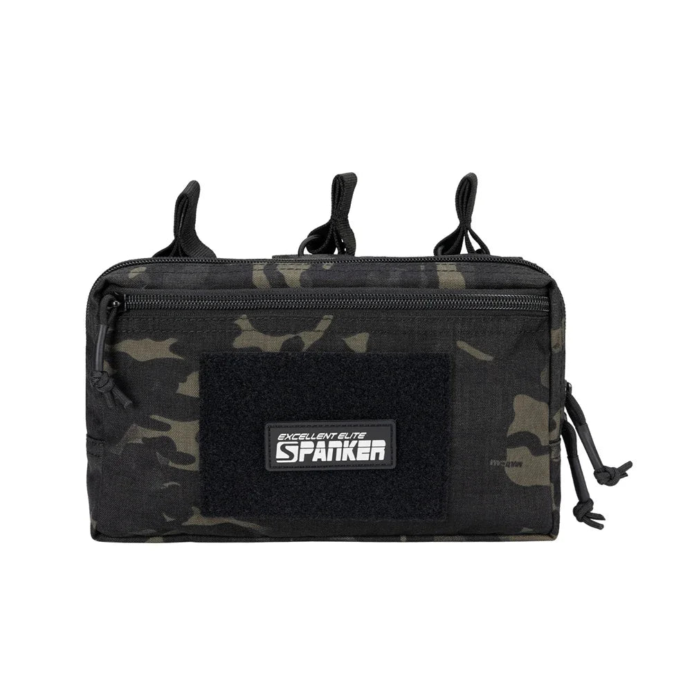Tactical MOLLE Triple Magazine Pouch – Open-Top Universal Cartridge Holder & Accessories Bag