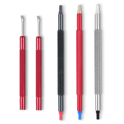 Stainless Steel Watch Hand Repair Tool Kit - Precision Hand Setting & Pointer Adjustment Pusher Set