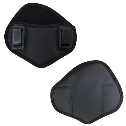 DIZETION Tactical PU Leather Gun Holster - Concealed Carry Pistol Pouch for Glock, Sig Sauer, Beretta & More