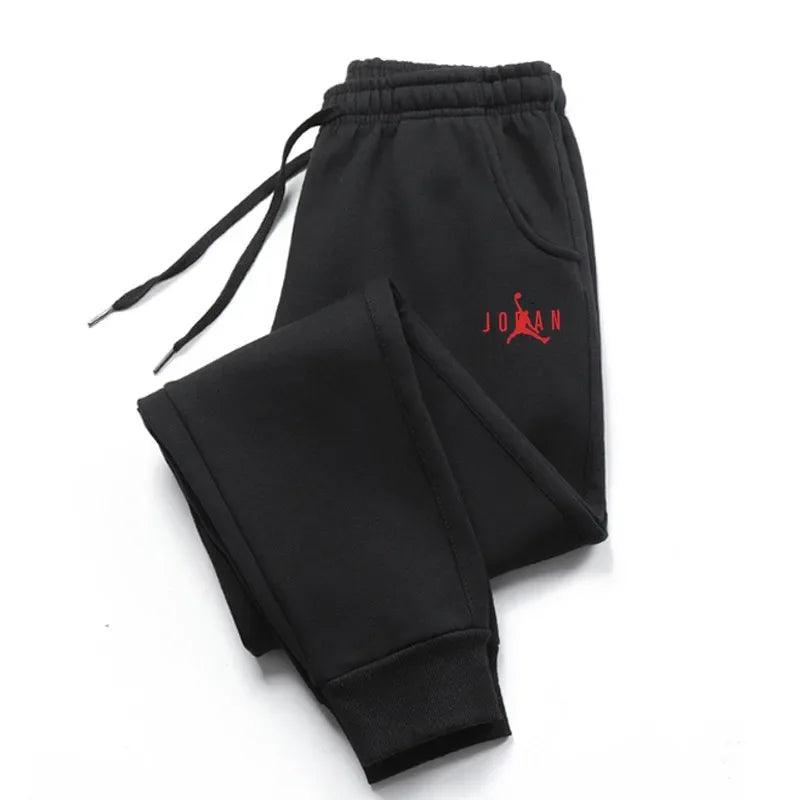 Autumn Winter Men's Joggers – Drawstring Casual Fleece Sweatpants, Workout, Running, Gym Fitness Sports Trousers