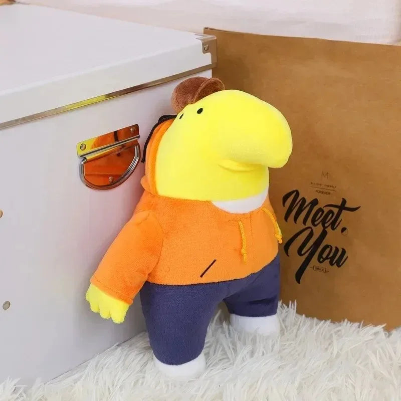 Smiling Friends Plush Toy — Mr. Frog Soft Stuffed Doll, Kawaii Home Decoration, Cute Gift for Kids