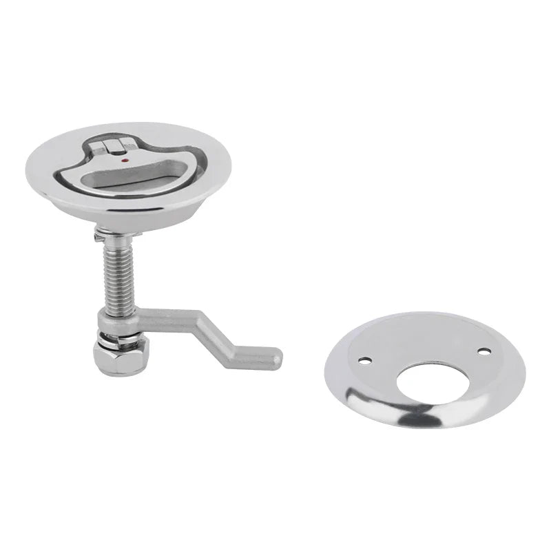 AndyMarine 316 Stainless Steel Boat Cam Latch – Marine Hatch Pull Turning Lock Hardware