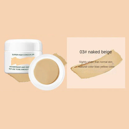 Waterproof Full Coverage Concealer for Tattoos, Scars - Natural Finish Foundation for All Skin Tones & Types