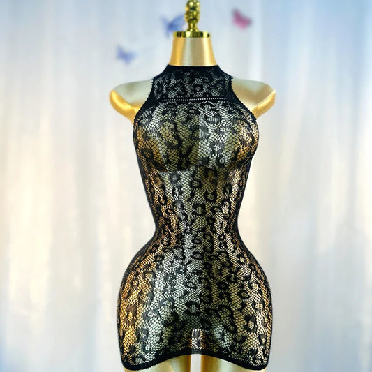 Women’s Fishnet Cover Up Dress – Hollow Out Summer Beachwear Sexy Hollow Knit Holiday Swim Cover Up