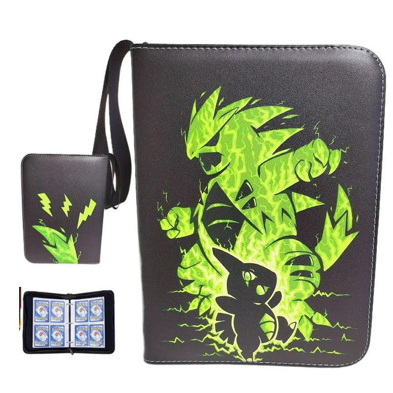 NEW Pokémon Card Album — 400pcs Binder Zipper PU Leather Storage Book for Anime Card Game Collection