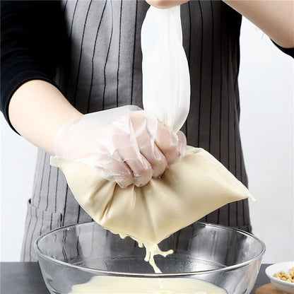 Nylon Filter Bags - Reusable Food Strainer Net for Tea, Milk, Cheese & Kitchen Use