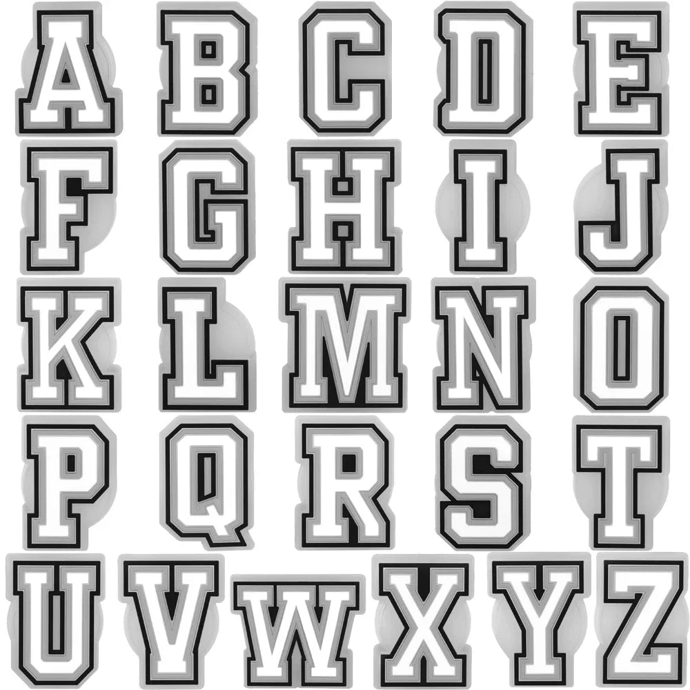 1/26pcs LED Letter Pins – Light-Up Shoe Charms & Accessories for Kids Sandals, Clogs & Gifts