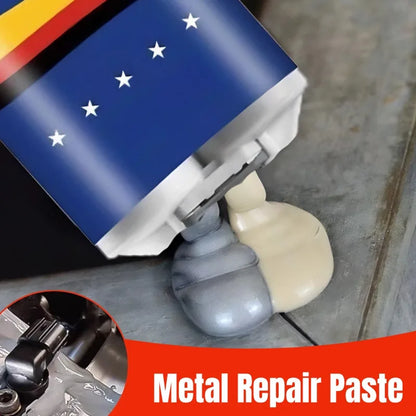 2-in-1 Metal Repair Paste – High Strength Cold Welding Glue & AB Casting Sealant for Metal Defects