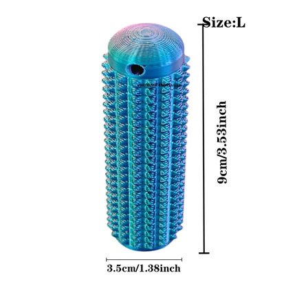 3D Printed Little Ouchies Spiky Sensory Toy — Mini Grippie Fidget Keychain for Stress Relief & Stimming