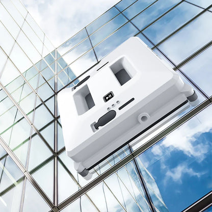 Smart Robot Window Cleaner with Sprayer | High Suction | Remote Control | Window & Wall Washing Appliance