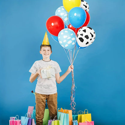 Cow Print Toy Balloons - Colorful Birthday, Baby Shower & Football Party Decorations